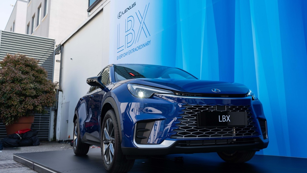 Lexus LBX at the Milan Design Week 2024