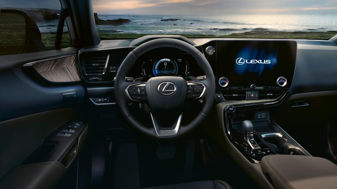 Lexus NX drivers cockpit